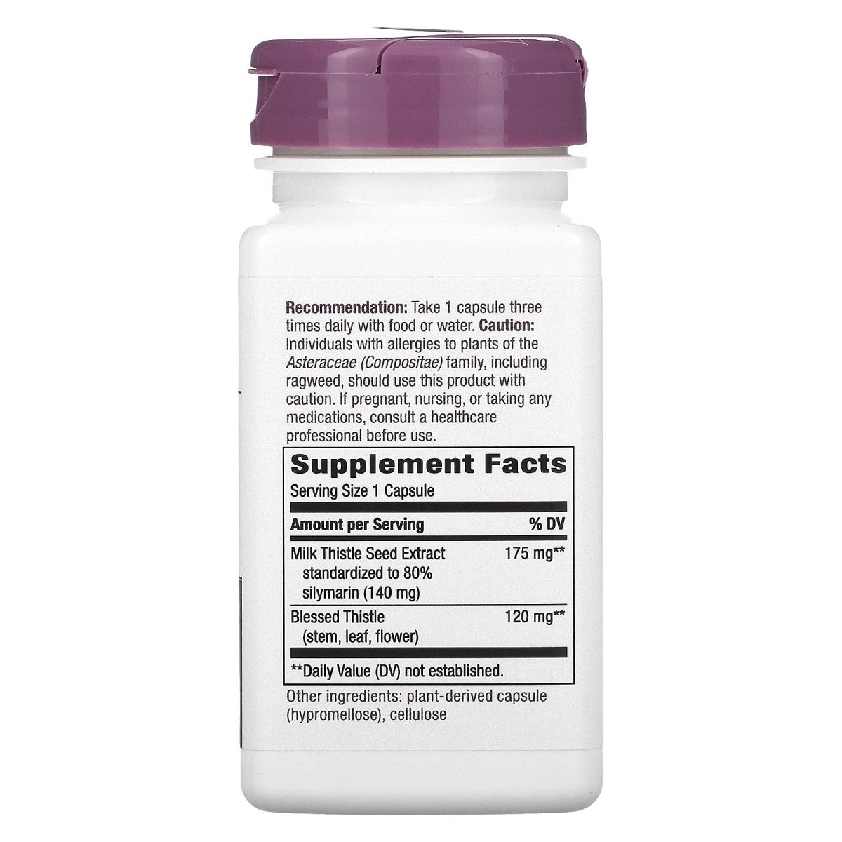 Nature's Way Milk Thistle 60 Vegan Capsules