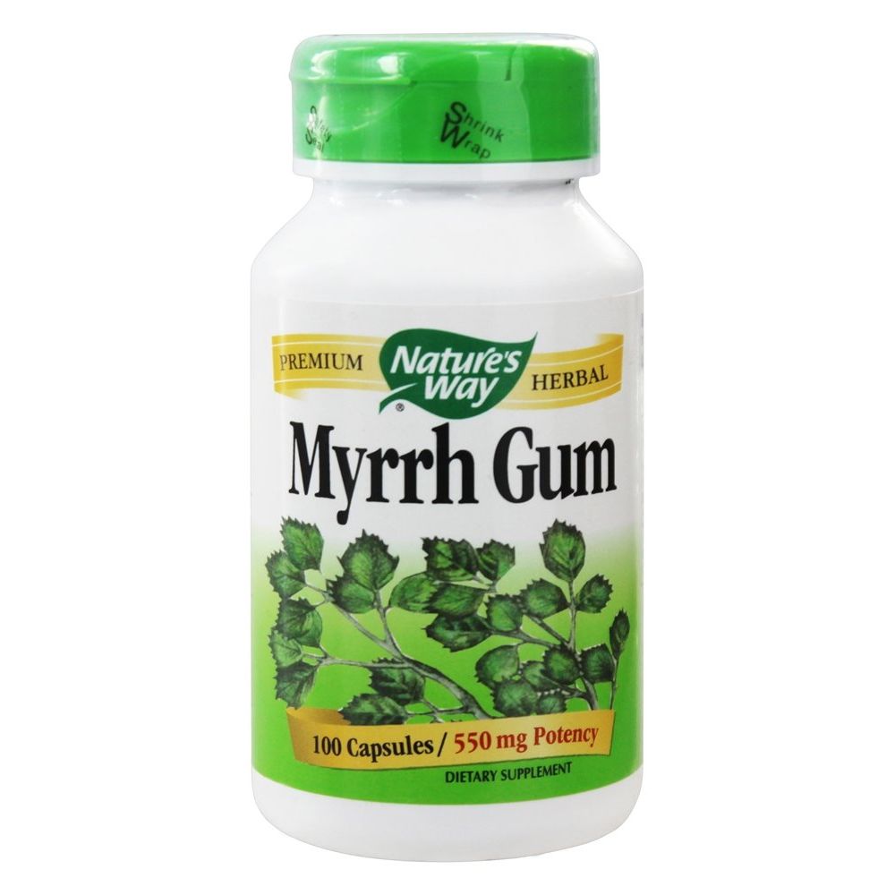 Nature's Way, Myrrh Gum, 550 mg, 100 Capsules