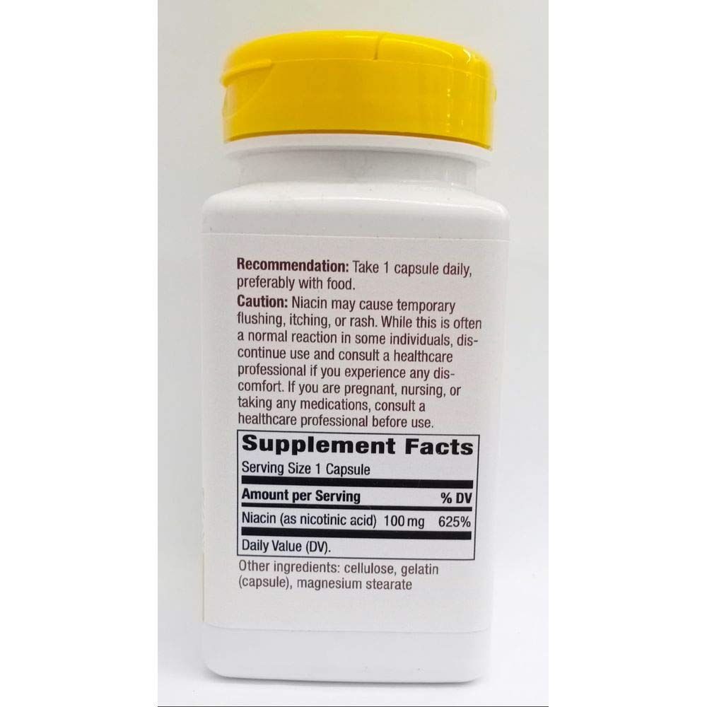 Nature's Way Nature's Way Niacin 100mg, 100 Count