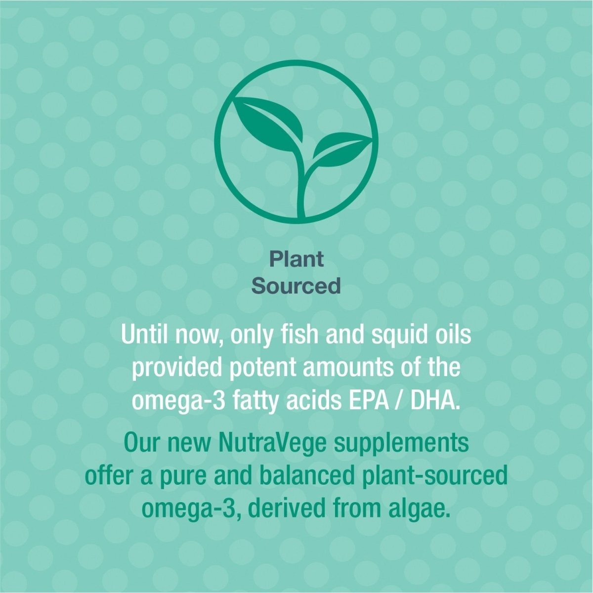 Nature's Way NutraVege Plant Based Omega-3, Heart Health and Eye and Brain Function*, 30 Vegan Softgels