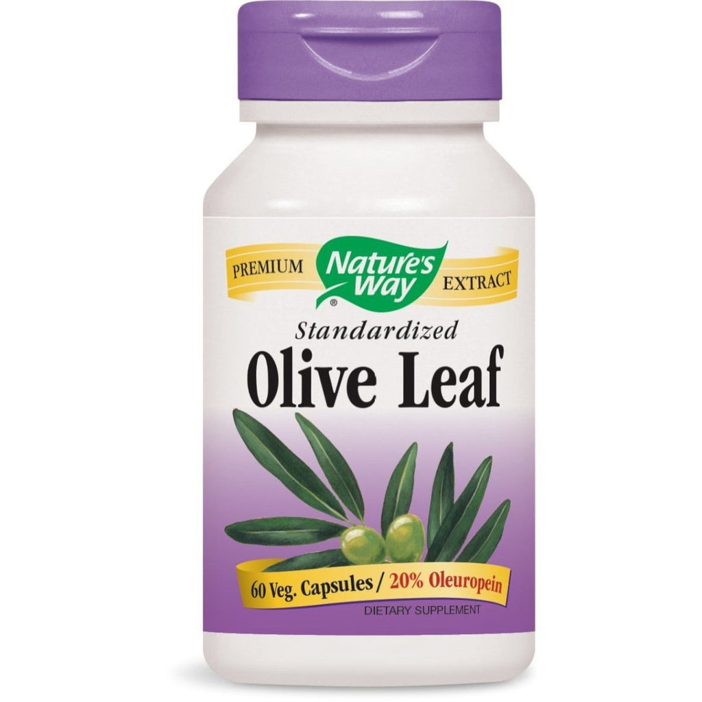 Nature's Way Olive Leaf 20% Oleuropein - 60 Vcaps