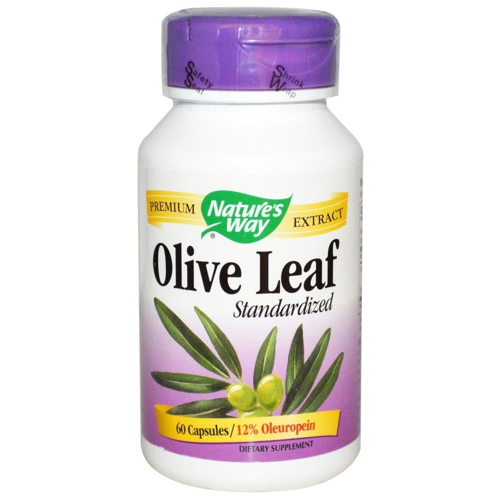 NATURE'S WAY OLIVE LEAF EXTRACT, 60 CAP