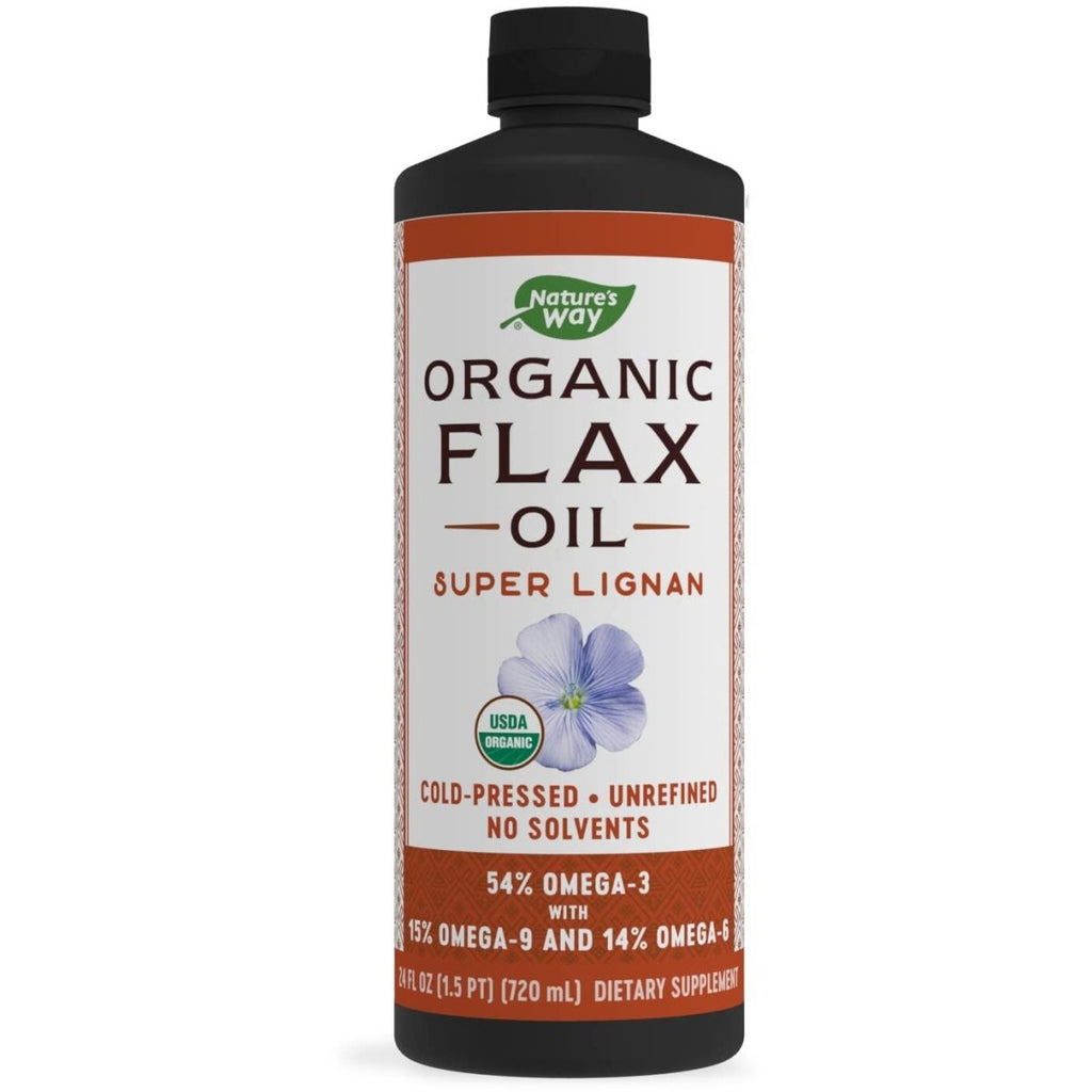 Nature's Way Organic Flax Oil Super Lignan