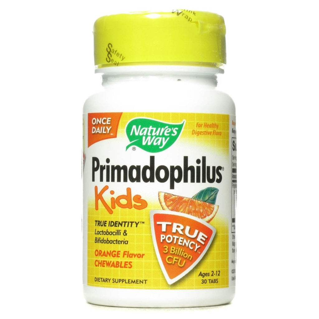 Nature'S Way Primadophilus Kids Orange - 30 Chewables