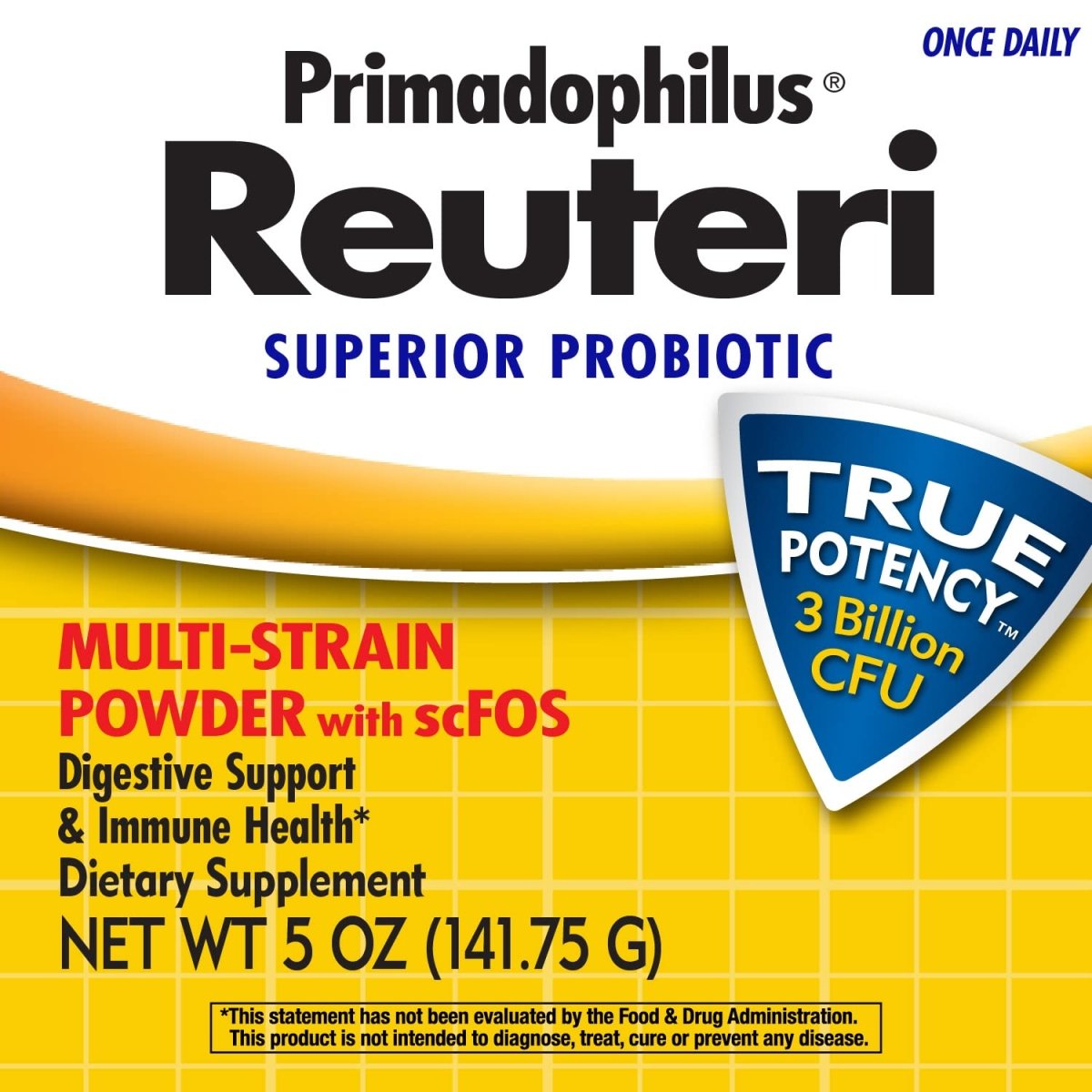 Nature's Way Primadophilus Reuteri Probiotic, Supports Digestive & Immune Health*, 3 Billion Live Cultures, 5 Oz.