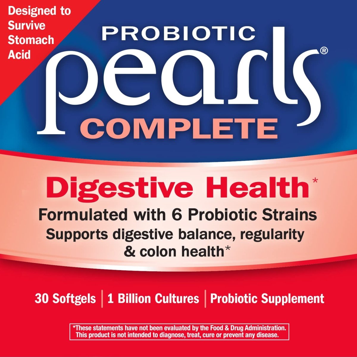 Nature's Way Probiotic Pearls Complete,  30 Softgels
