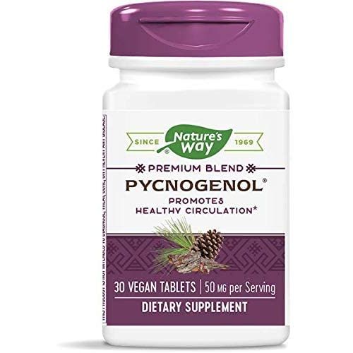 Nature's Way Pycnogenol Tablets, 50mg, 30 Count