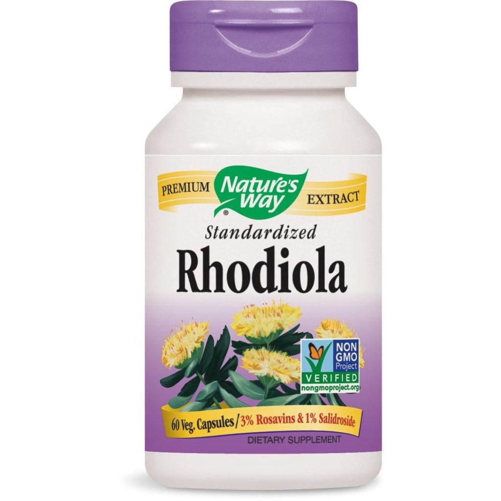 Nature's Way Rhodiola Rosea Veg Capsules - 60 Count
