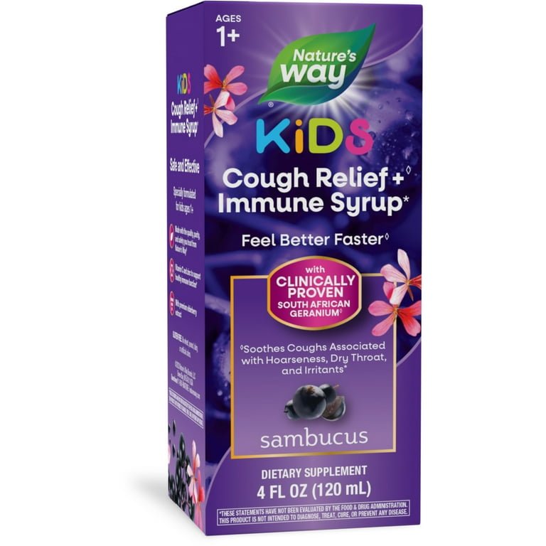 Nature's Way - Sambucus Relief Kids Syrup - 4 fl. oz.