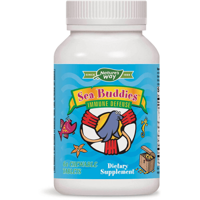 Nature's Way Sea Buddies Immune Defense Sparkleberry 60 Chewable Tablets