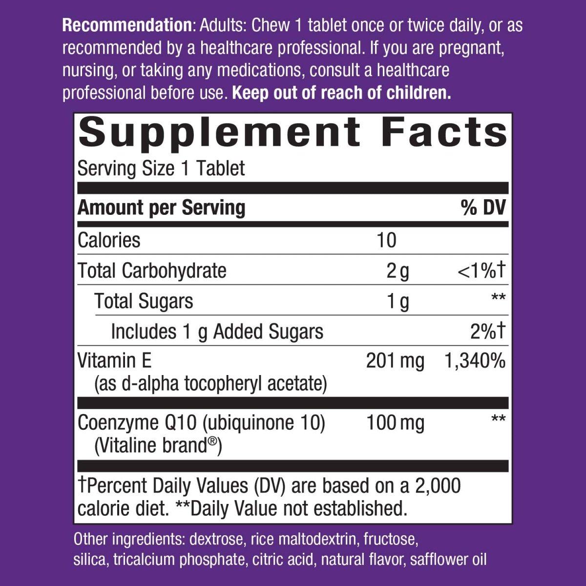 Nature's Way SMART Q10 CoQ10 Chewables - Empowering Heart and Brain Health with a Burst of Orange Flavor