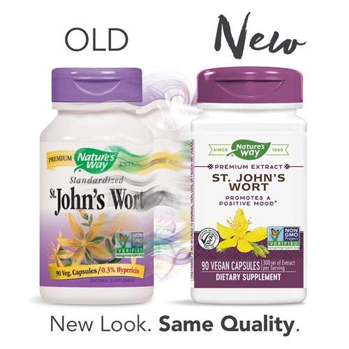 Nature's Way St. John's Wort Extract 90 Vcaps