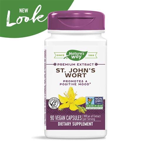 Nature's Way St. John's Wort Extract 90 Vcaps
