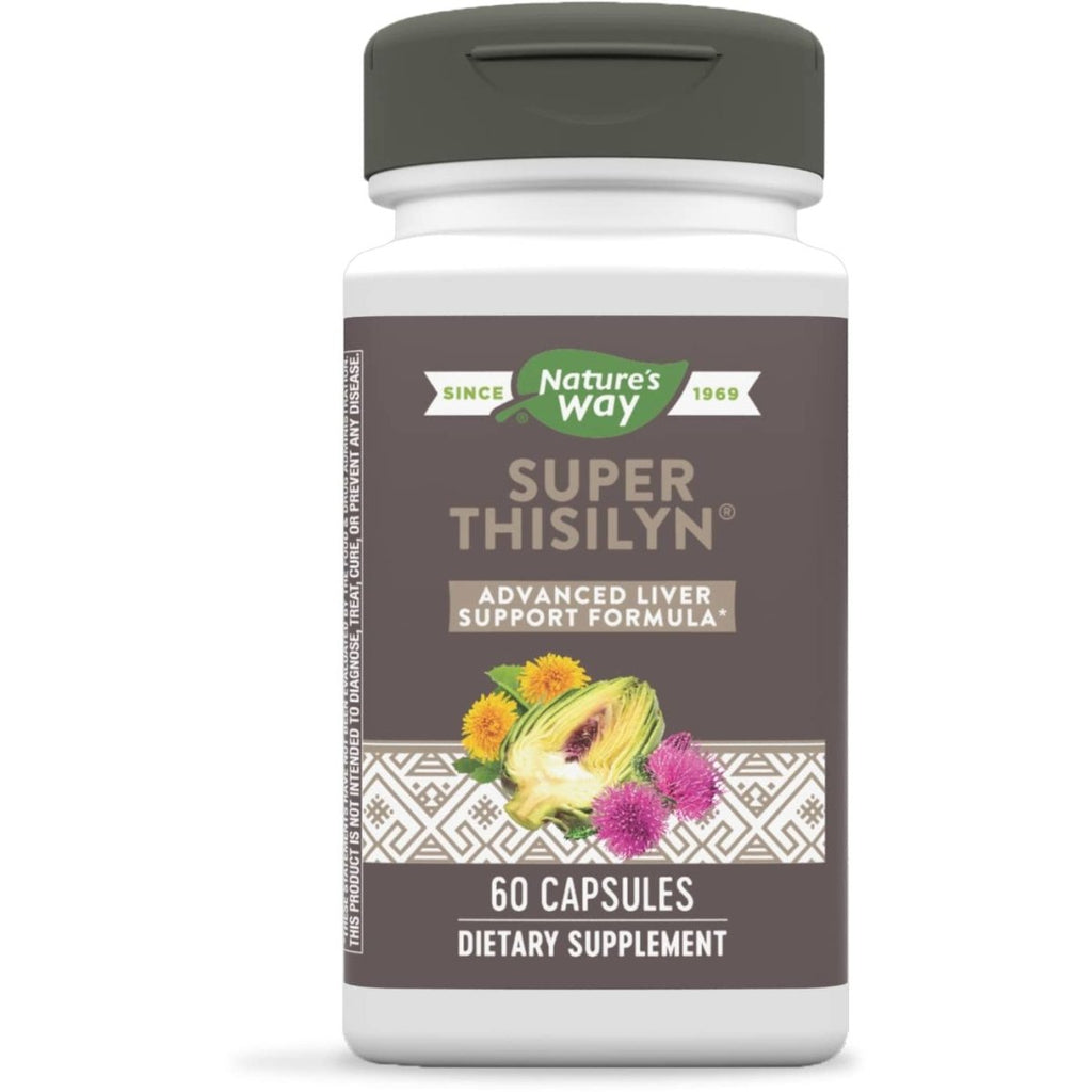 Nature's Way Super Thisilyn Advanced Liver Support Formula*, Liver Function Support*, 60 Capsules