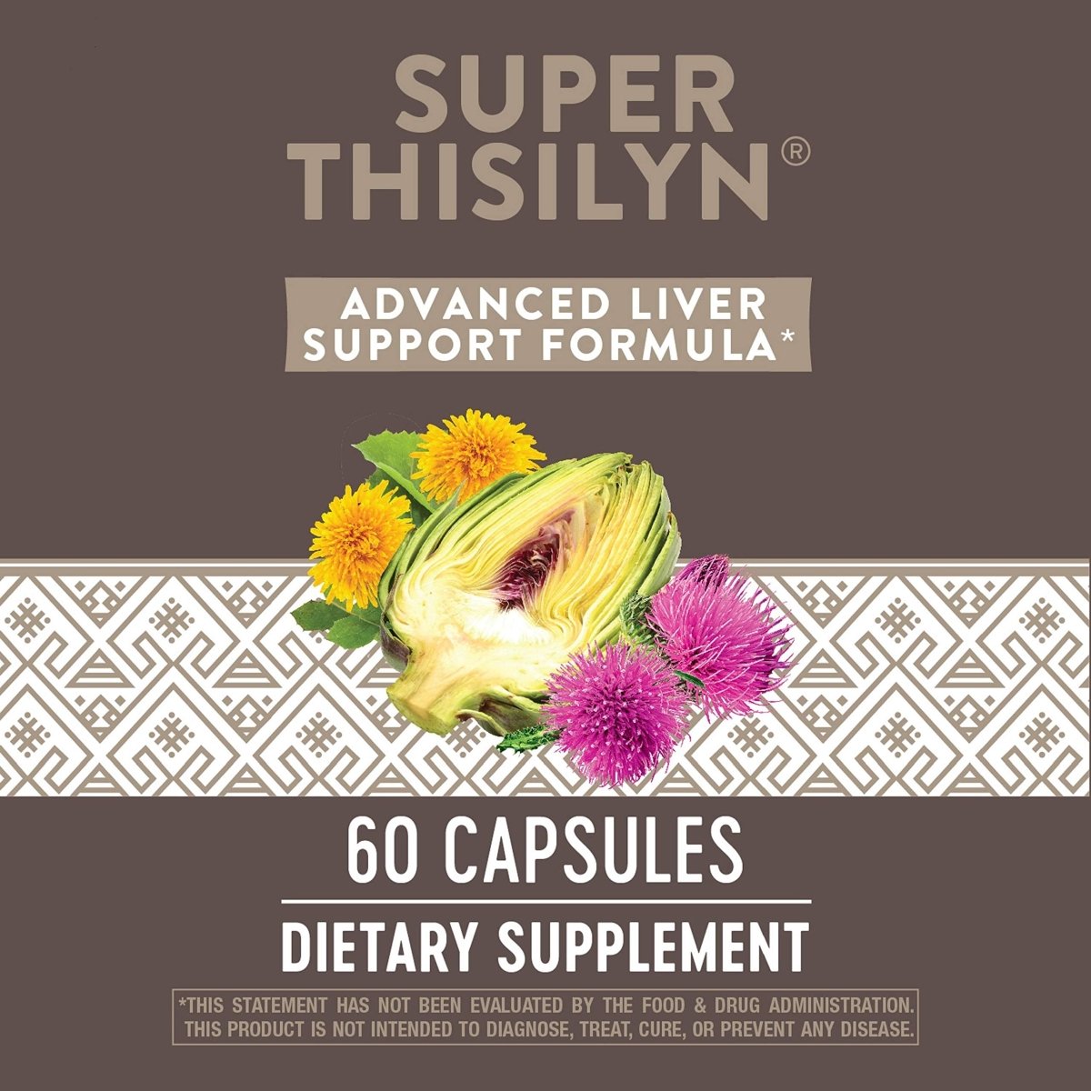Nature's Way Super Thisilyn Advanced Liver Support Formula*, Liver Function Support*, 60 Capsules