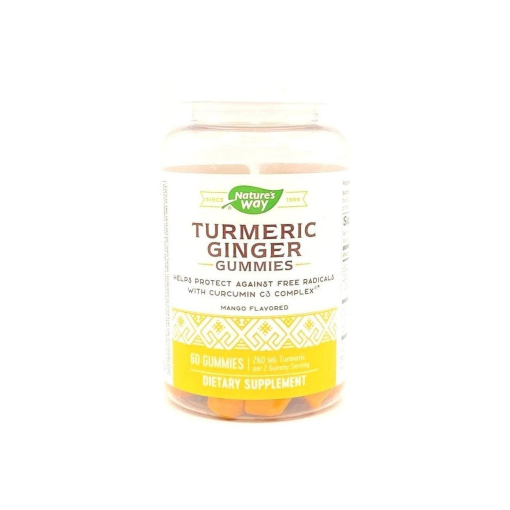 Nature's Way Turmeric Ginger Gummies 60 Count