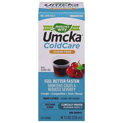 Nature's Way Umcka ColdCare Kids Cherry Syrup 4oz
