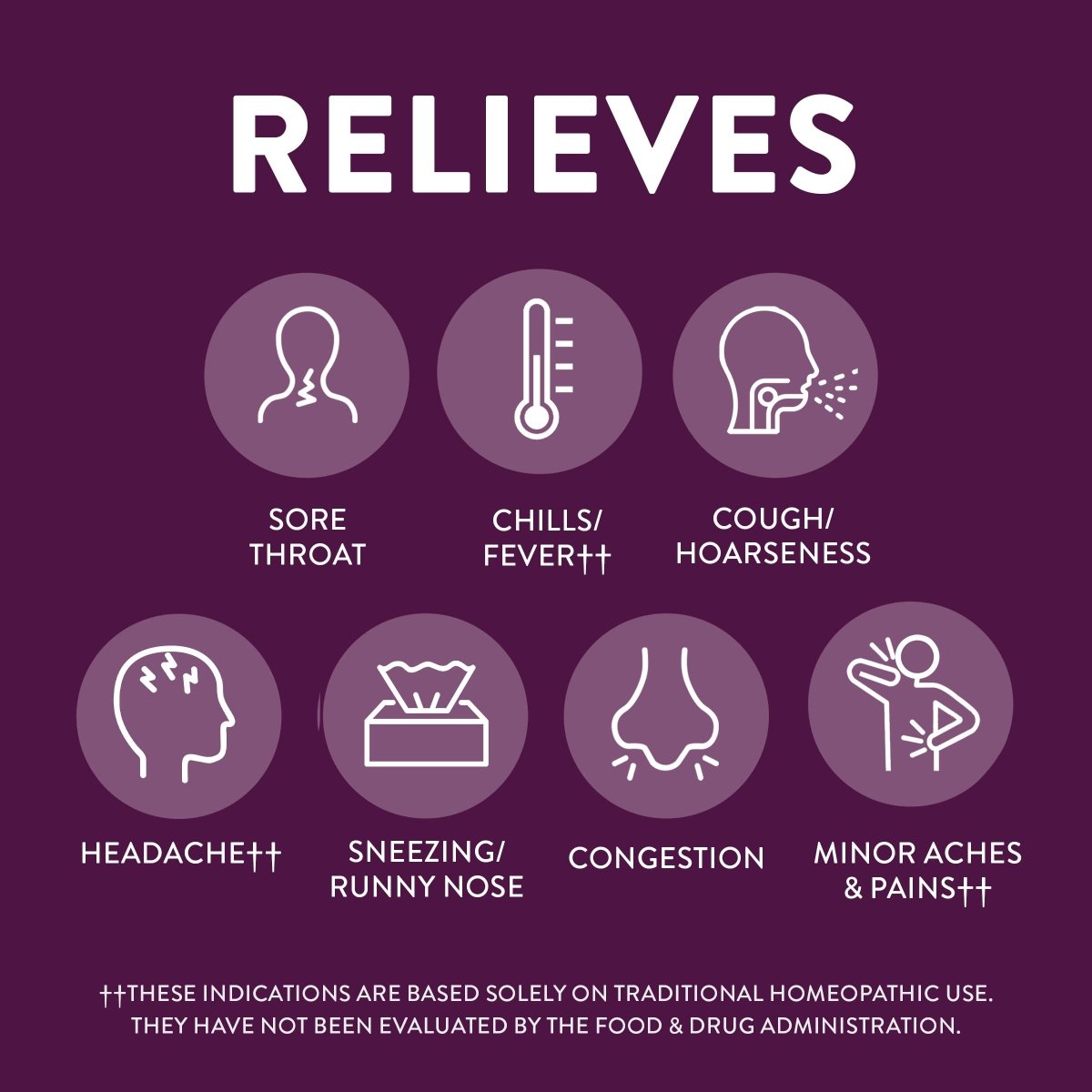 Nature's Way Umcka Cold+Flu Multi-Action Non-Drowsy, Berry Flavored, 20 Chewables
