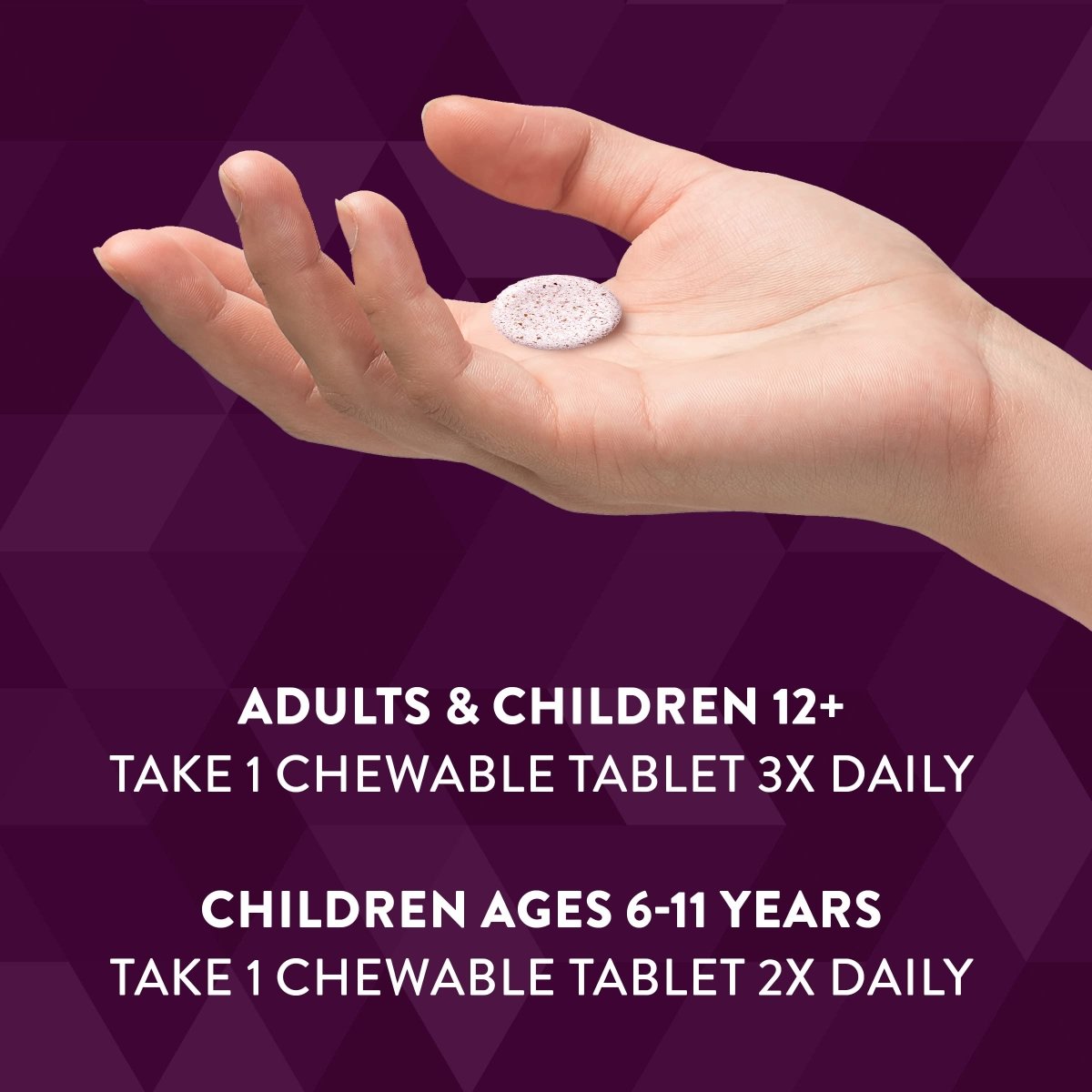 Nature's Way Umcka Cold+Flu Multi-Action Non-Drowsy, Berry Flavored, 20 Chewables