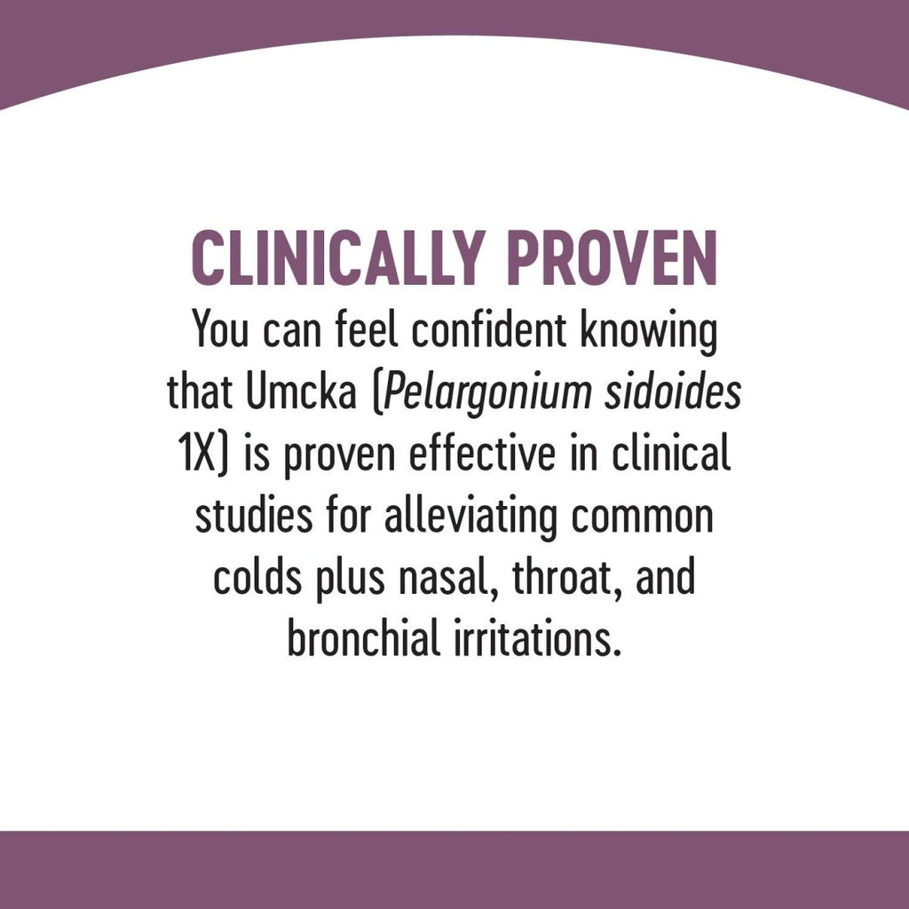 Nature's Way Umcka Cold+Flu Multi-Action Non-Drowsy Syrup, 99.95% Alcohol Free, 4 Oz, Berry Flavor