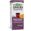 Nature's Way Umcka Cold+Flu Syrup, Fever**, Sore Throat, Cough, and Congestion Relief, Orange Flavored, 4 Fl. Oz.