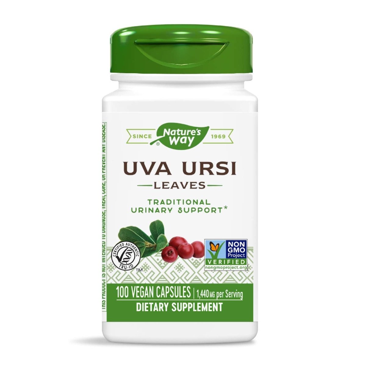 Nature's Way Uva Ursi 1440 mg 100 Capsules