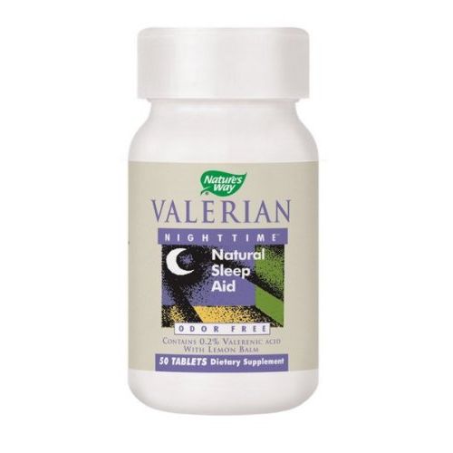 Nature's Way Valerian Nighttime 50 Tablets