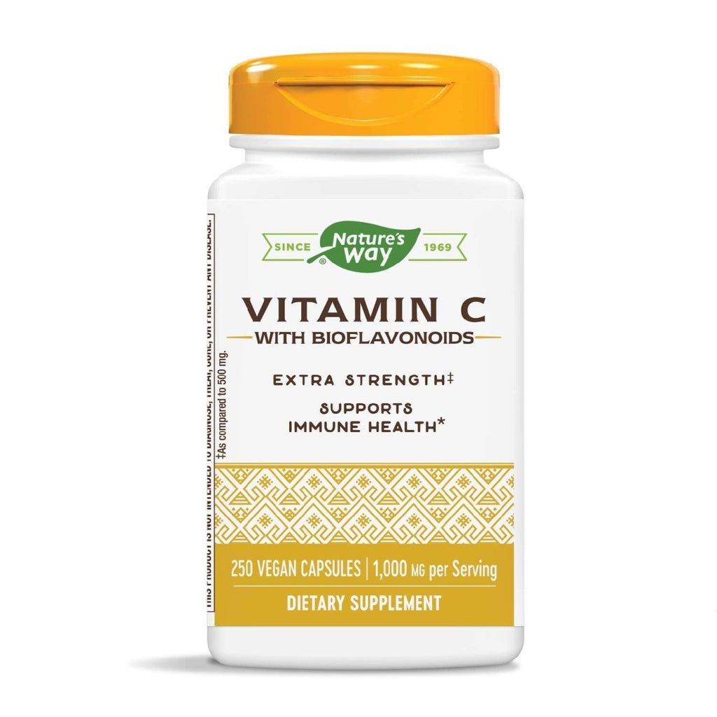 Nature's Way Vitamin C 1000mg with Bioflavonoids 250 Vcaps