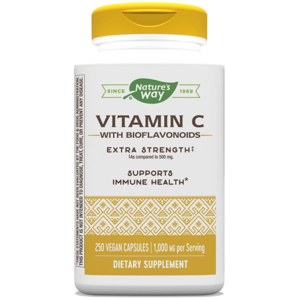 Nature's Way Vitamin C 1000mg with Bioflavonoids 250 Vcaps