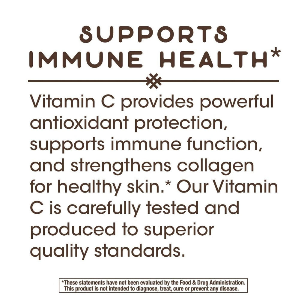 Nature's Way Vitamin C 500 mg with Bioflavonoids; 1000 mg Vitamin C per Serving; 250 Capsules