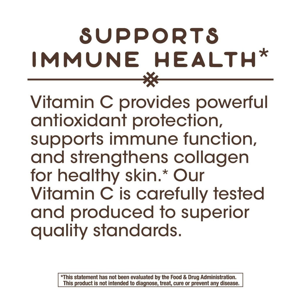 Nature's Way Vitamin C with Rose Hips - Powerful Immune Support and Antioxidant Protection - 1000 mg per Serving, 250 Capsules