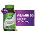 Nature's Way Vitamin D3 Extra Strength 240 Softgels