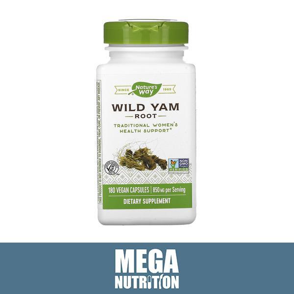 Nature's Way Wild Yam Root 180 Vcaps
