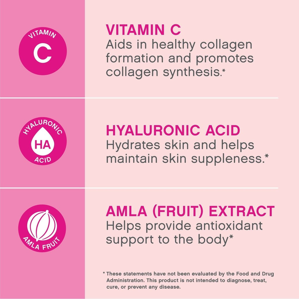 NeoCell Super Collagen Plus With Vitamin C and Hyaluronic Acid, For Skin Hydration and Healthy Skin, Hair and Nails Support, Unflavored, Collagen Powder, 6.9 oz., 1 Canister