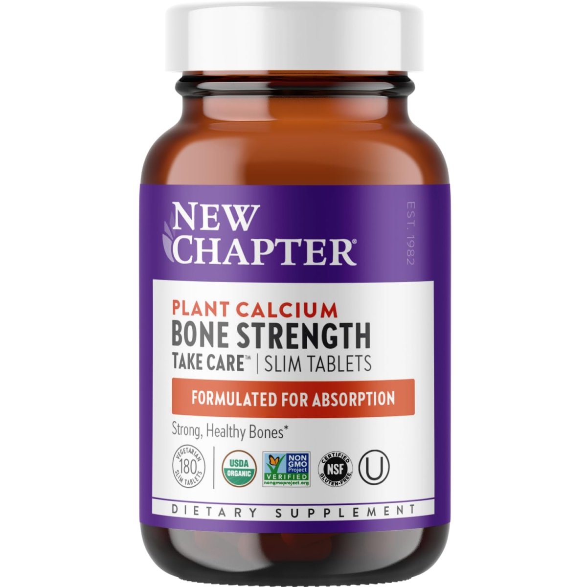 New Chapter Bone Strength Take Care 180 Slim Tablets