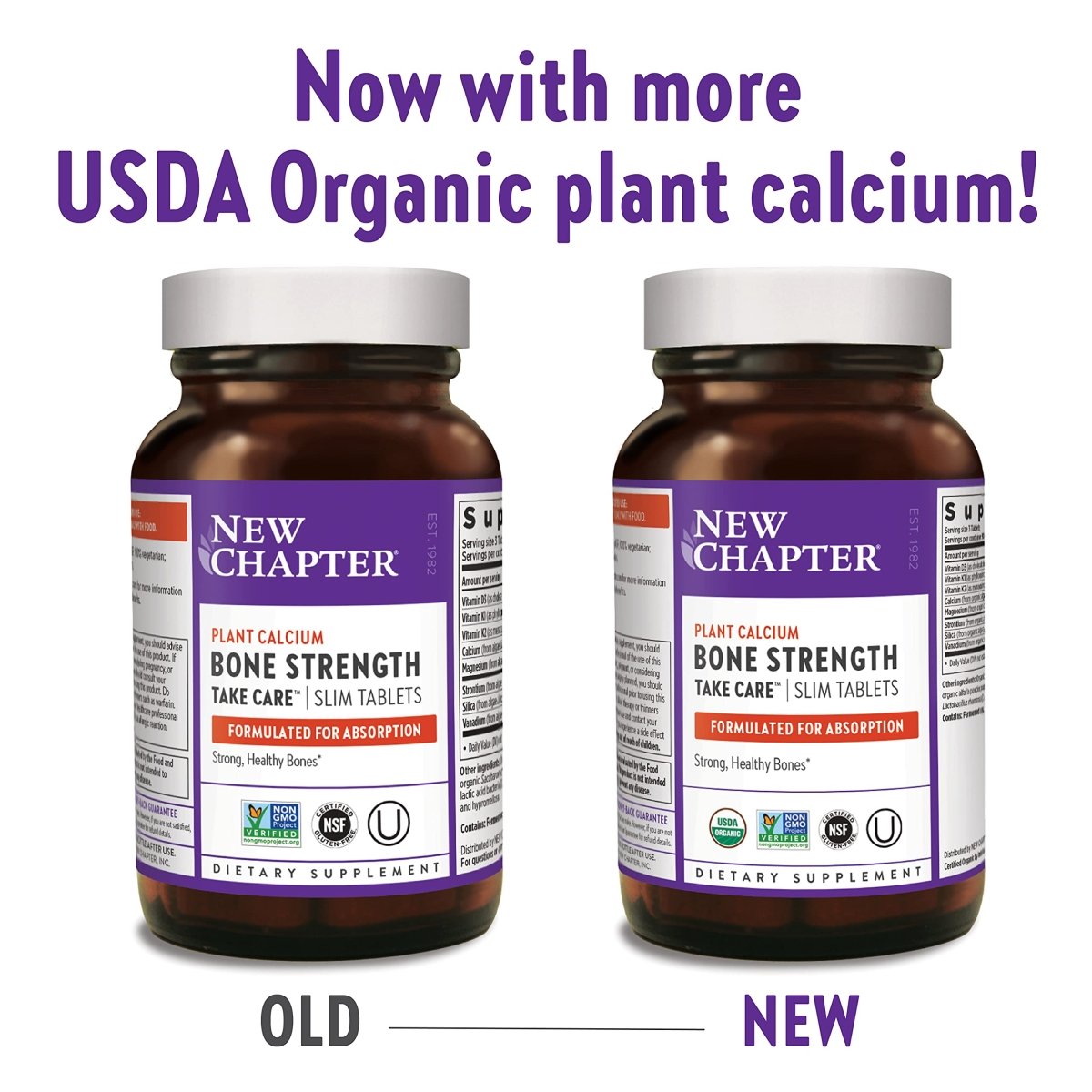 New Chapter Bone Strength Take Care 90 Slim Tablets