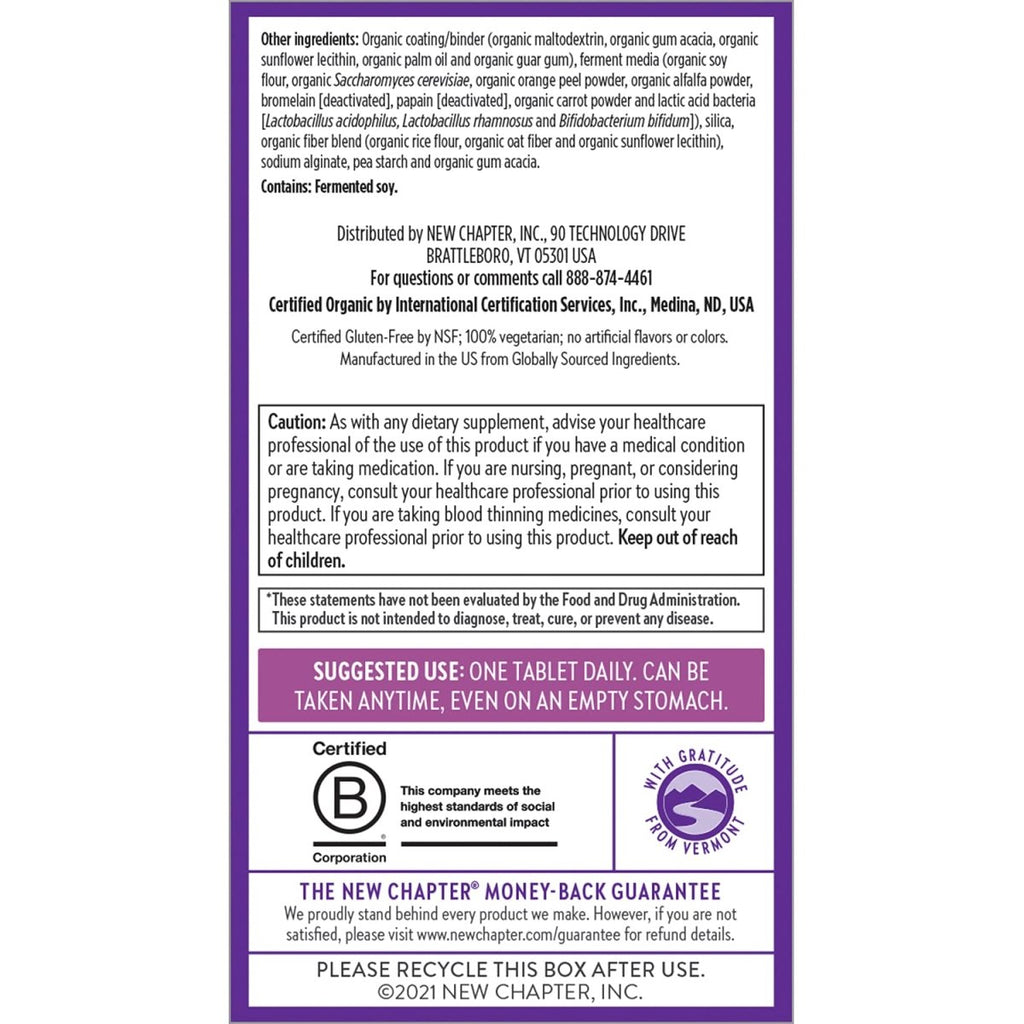 New Chapter - One Daily Every Woman's Multivitamin 40+ - 96 Vegetarian Tablets