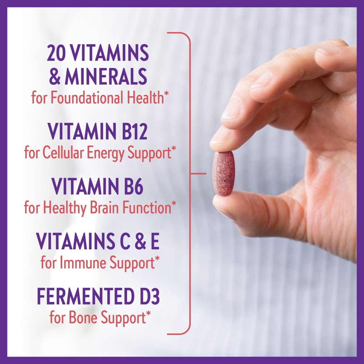 New Chapter One Daily Every Woman's Multivitamin 55+ - 48 Tablets
