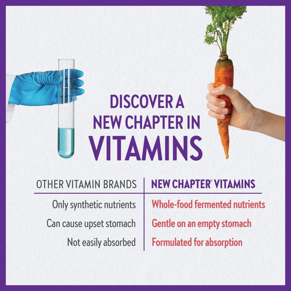 New Chapter One Daily Every Woman's Multivitamin 55+ - 48 Tablets