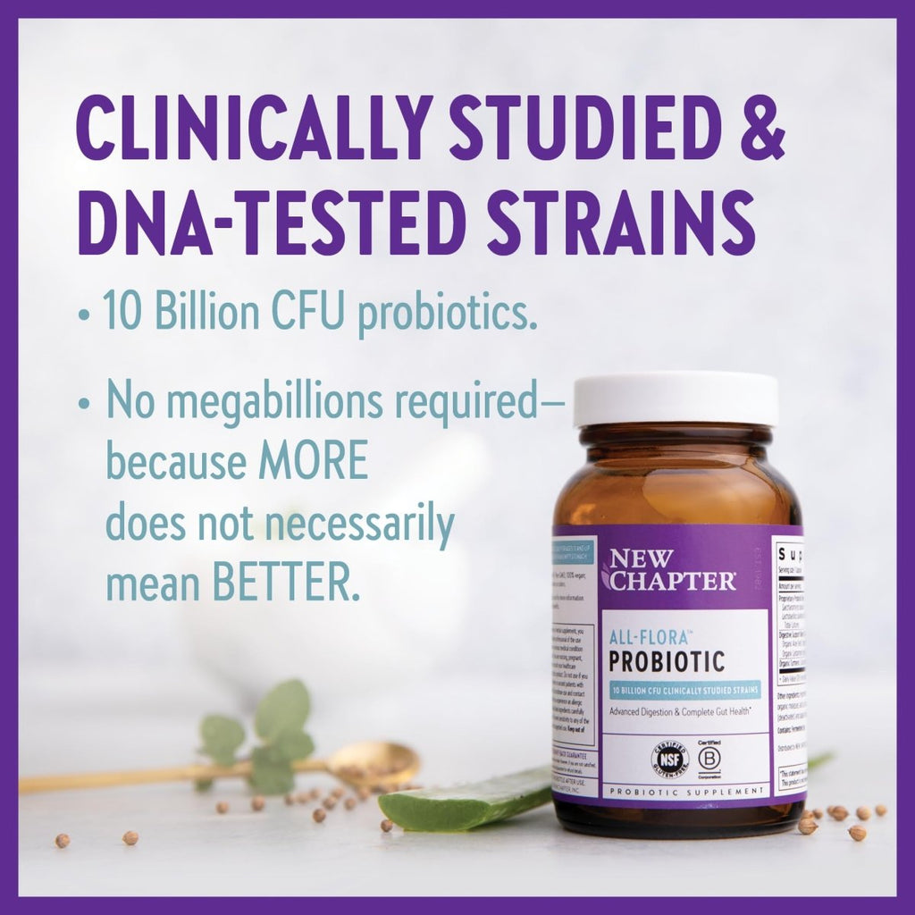 New Chapter Probiotic All-Flora - 30 ct (1 Month Supply