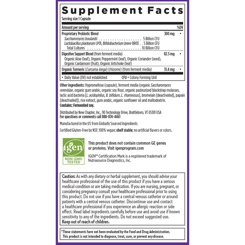 New Chapter Probiotic All-Flora - 30 ct (1 Month Supply