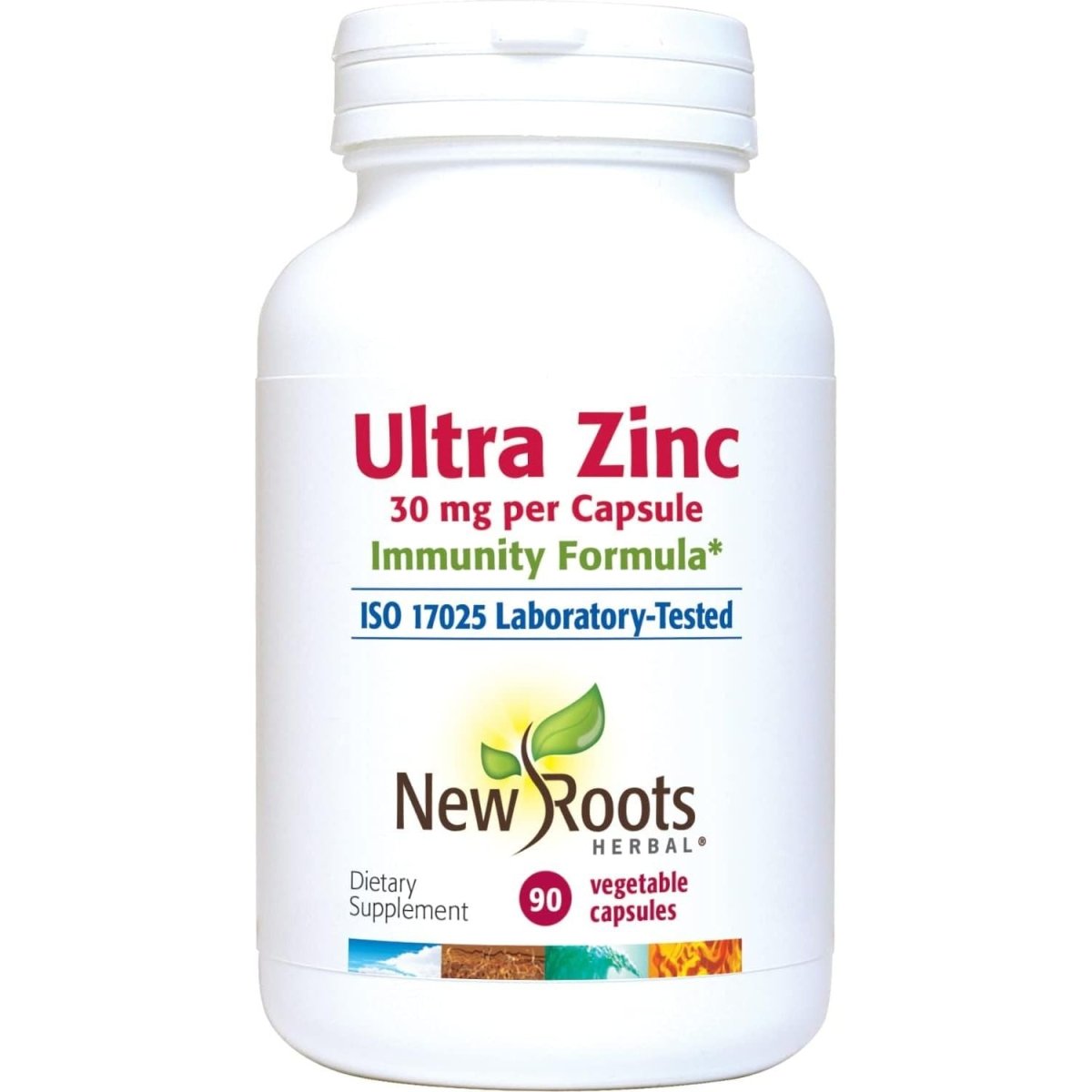 New Roots Herbal Ultra Zinc 30 mg 90 Capsules