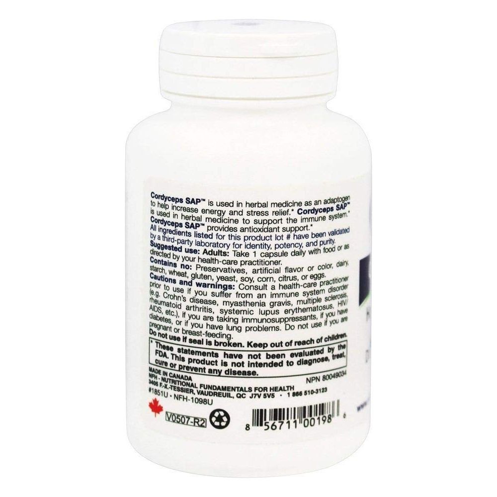 NFH - Cordyceps SAP - 60 Capsules