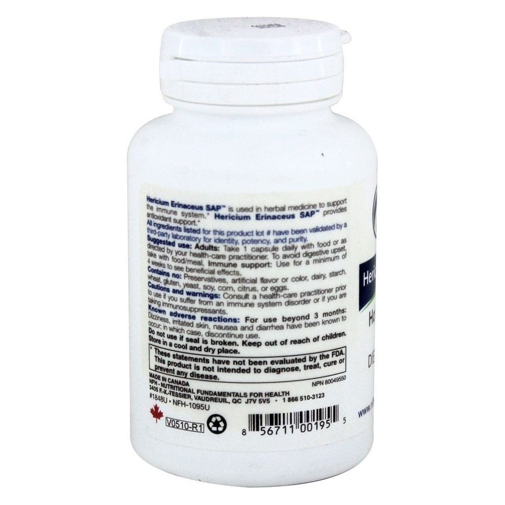 NFH - Hericium Erinaceus SAP - 60 Capsules