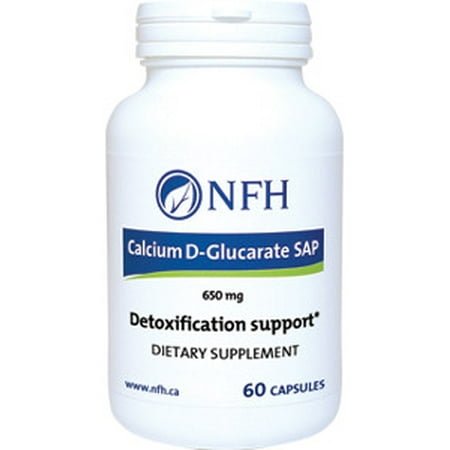 NFH-Nutritional Fundamentals for Health- Calcium d-Glucarate SAP 60 caps