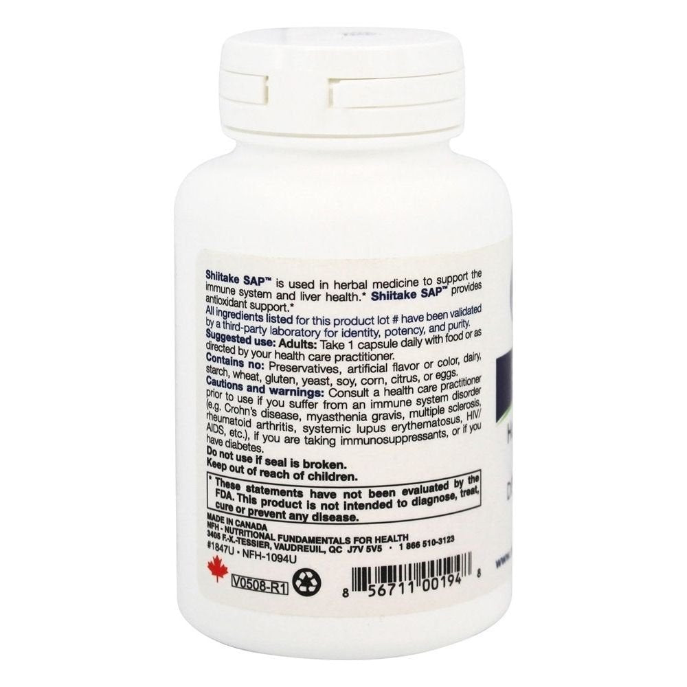 NFH - Shiitake SAP - 60 Capsules