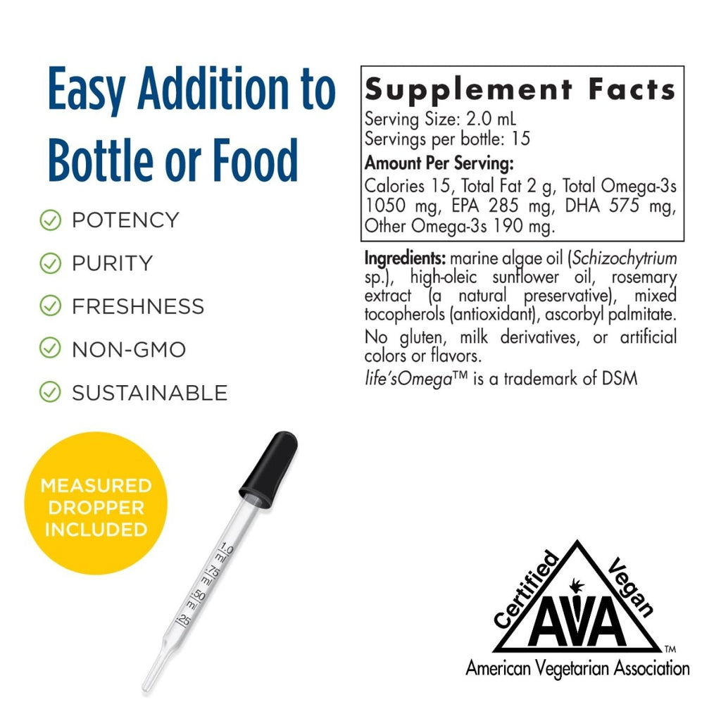 Nordic Naturals - Baby's DHA Vegetarian Liquid - 1 fl. oz.