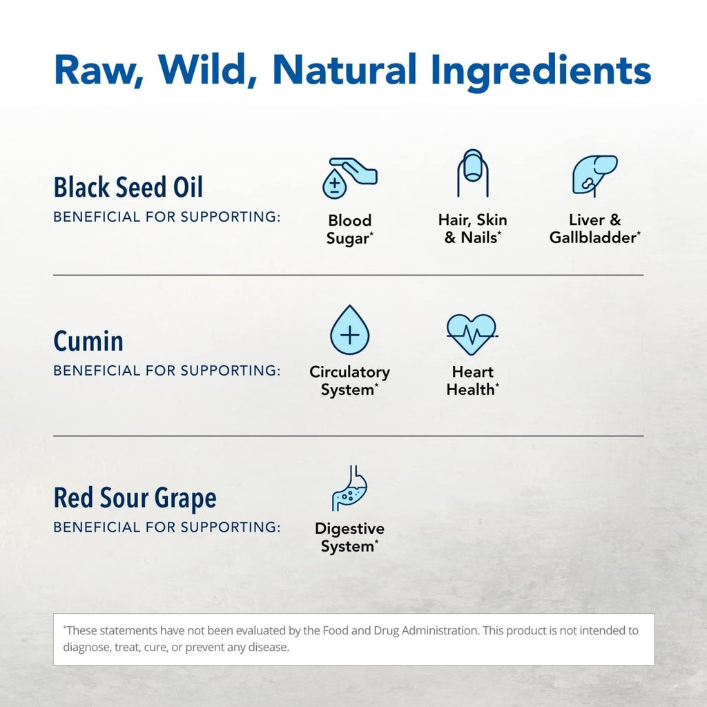North American Herb Black Seed Plus 90 Vcaps - NF0002