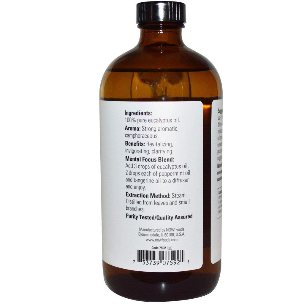 Now Essential Oils Eucalyptus Globulus Oil 16 oz - 7592