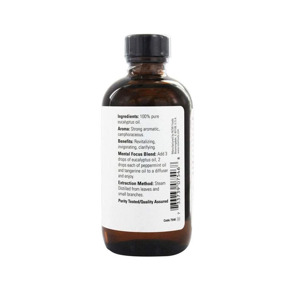 Now Essential Oils Eucalyptus Globulus Oil 4oz - 7546